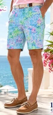 Lilly Pulitzer Beaumont Shorts in What a Lovely Place Size 34